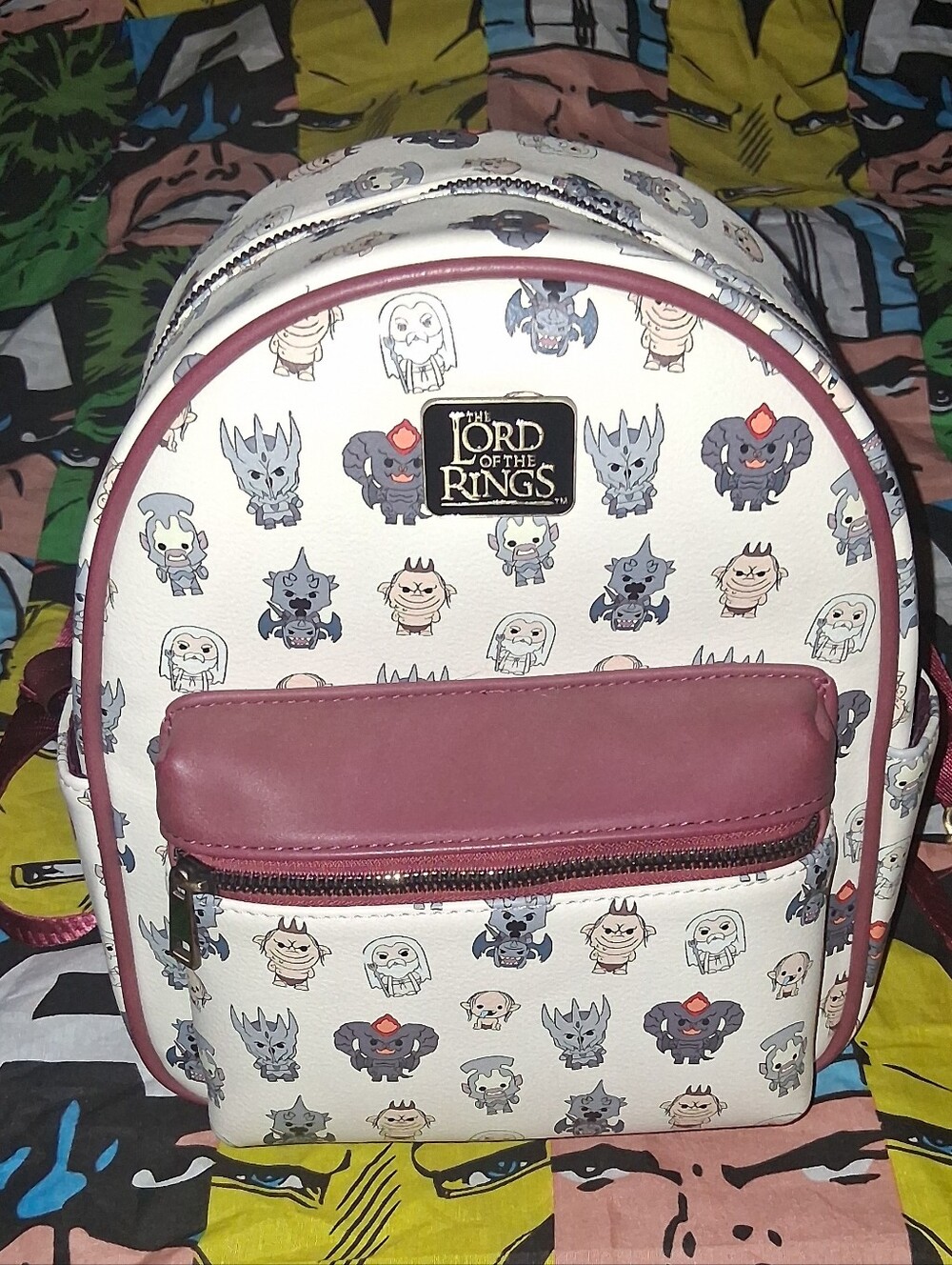 Lord Of The Rings Backpack Purse Bag